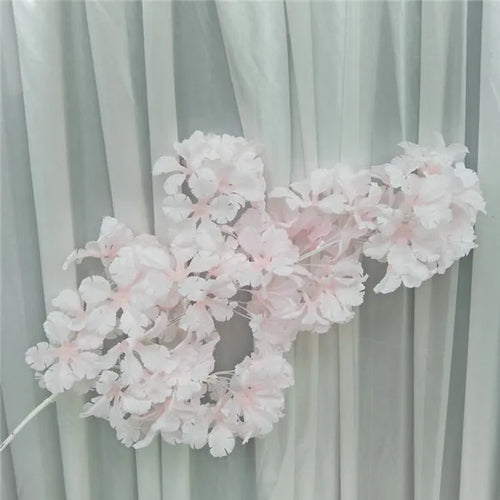 fleurs artificielles hortensia gypsophile pour décoration mariage
