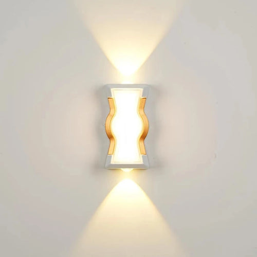 applique murale extérieure moderne étanche à led pour tous espaces - vue 2 sur 12