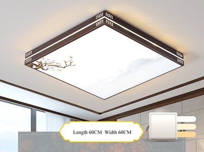 lustre rectangulaire à led pour éclairage intérieur moderne - vue 11 sur 14