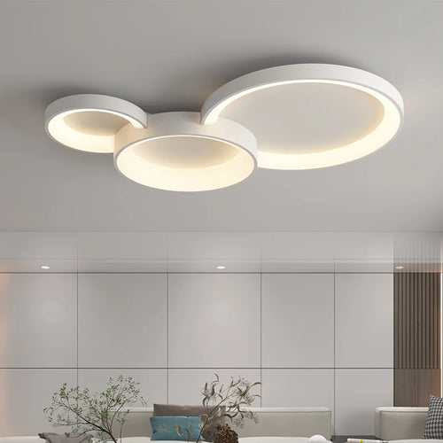Modern minimalist cloud-shaped LED lamp