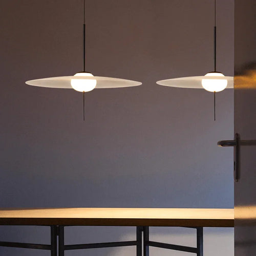 Scandinavia Ceiling Pendant Light Chandelier Nordic Design Suspension Hanging Lamp for Dining Living Room - vue 3 sur 6