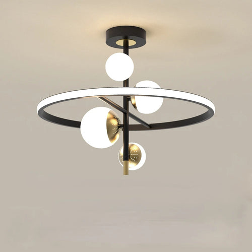 lustre led moderne nordique simple boule pour intérieur