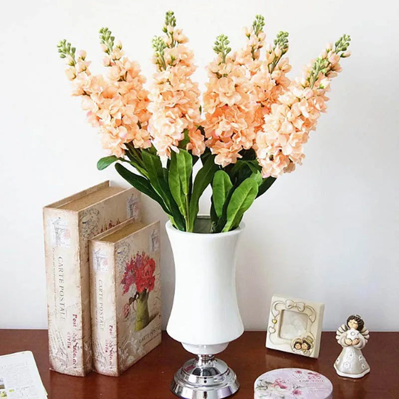 fleurs artificielles en soie pour mariage et décoration festive - vue 4 sur 12