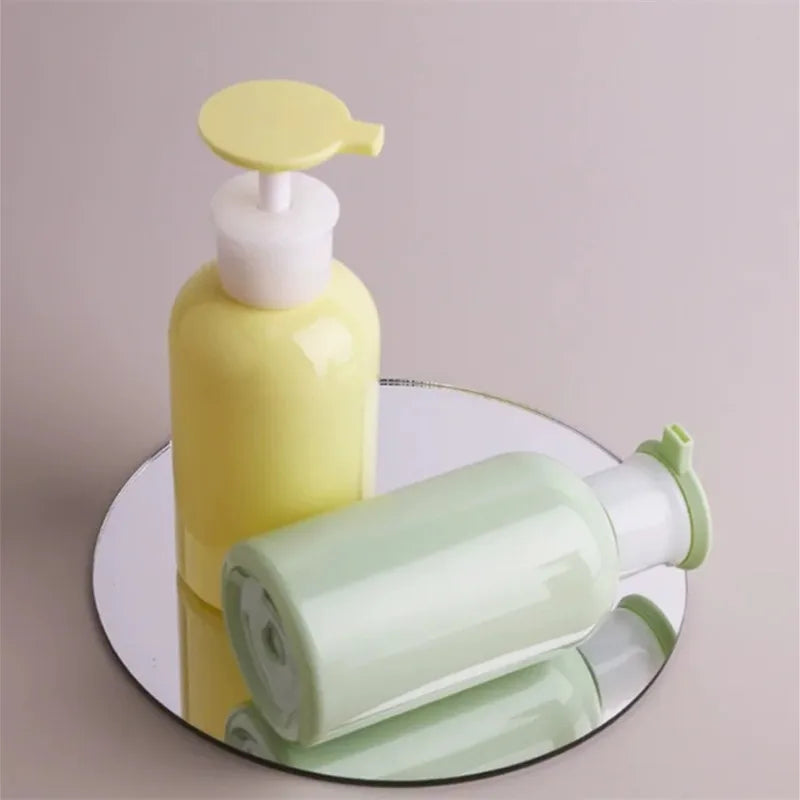 lot de flacons à pompe pour lotion rechargeables et distributeurs de savon - vue 3 sur 9