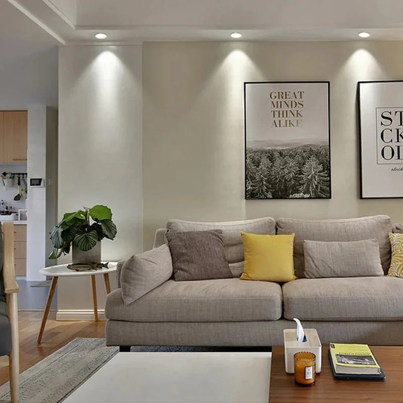 spot led encastrable rond à intensité variable pour décoration intérieure - vue 9 sur 8