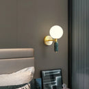 Applique murale Led en verre au design nordique moderne