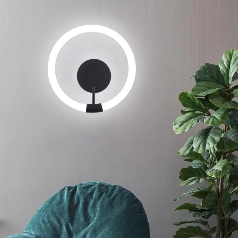 applique murale nordique moderne à led design contemporain pour intérieur - vue 4 sur 7