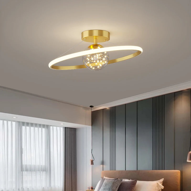 lustre led moderne pour un éclairage intérieur élégant - vue 7 sur 13