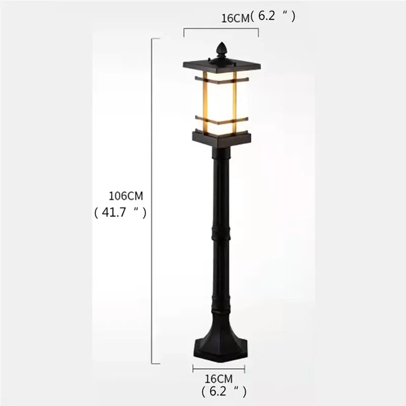 Contemporary outdoor LED lamp for garden and courtyard - vue 31 sur 47