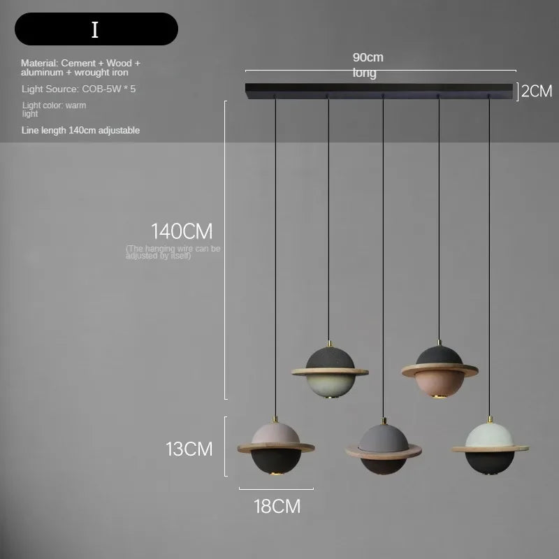 lustre moderne à led design créatif pour enfants - vue 11 sur 15