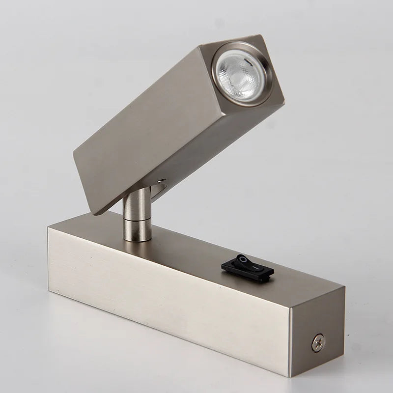 applique murale led rotative avec interrupteur et port usb - vue 11 sur 19