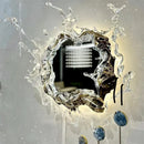 miroir goutte eau vaporisateur éclairage ambiance