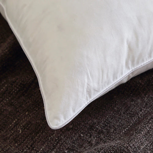 1 piece pillow,8 sizes, 100% cotton, white goose feather bed soft pillow - vue 6 sur 7