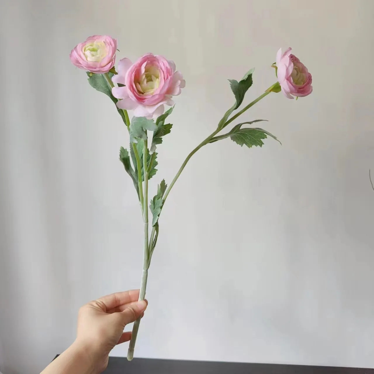 bouquet de fleurs artificielles en soie pour décoration et accessoires photo - vue 7 sur 12