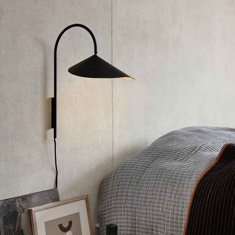 Applique Intérieur Noir Veilleuse Étude - vue 2 sur 8