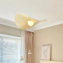 Minimalist modern fabric chandelier for an elegant interior