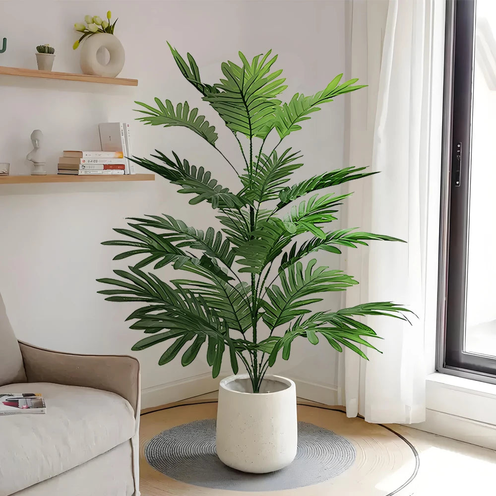plantes artificielles de palmier pour décoration intérieure et extérieure - vue 5 sur 7
