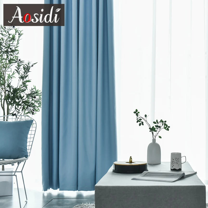 Rideau occultant moderne pour chambre et salon - vue 3 sur 11