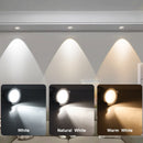Aluminium LED spotlight for decorative display lighting