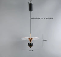 Modern minimalist pendant light for stylish interior decoration