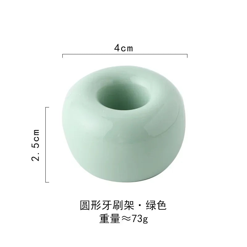 support de rangement pour brosse à dents en céramique