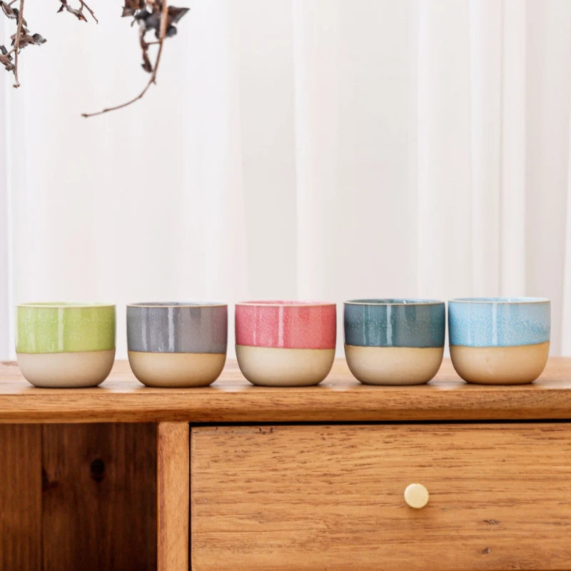 Mug céramique bohème marocain fait main tasse café - vue 5 sur 7