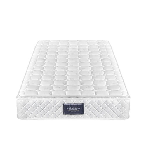 90*200CM Spring core mattress, 7 zone cold foam mattress, pocket springs, 100% Oeko-Tex certified, hardness level H3,25cm height - vue 3 sur 7