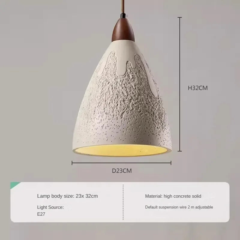lustre moderne en bois et marbre pour intérieur élégant - vue 9 sur 14