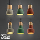 suspension en ciment style campagnard américain pour décoration intérieure