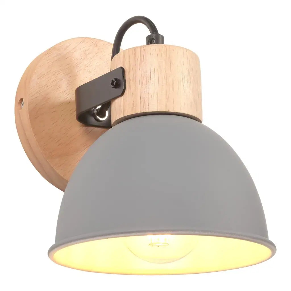 applique murale nordique en bois pour lecture - vue 11 sur 15
