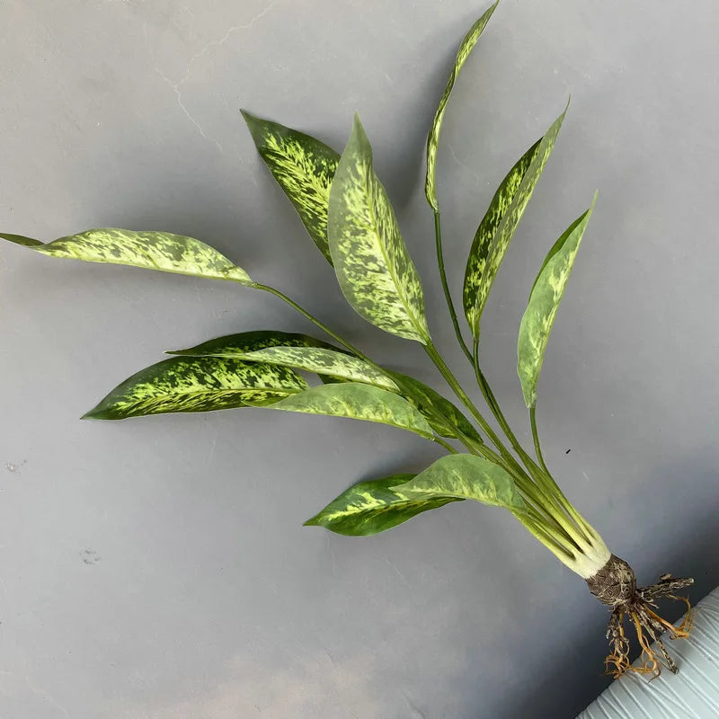 plantes artificielles en plastique avec racines pour décoration de mariage - vue 2 sur 7