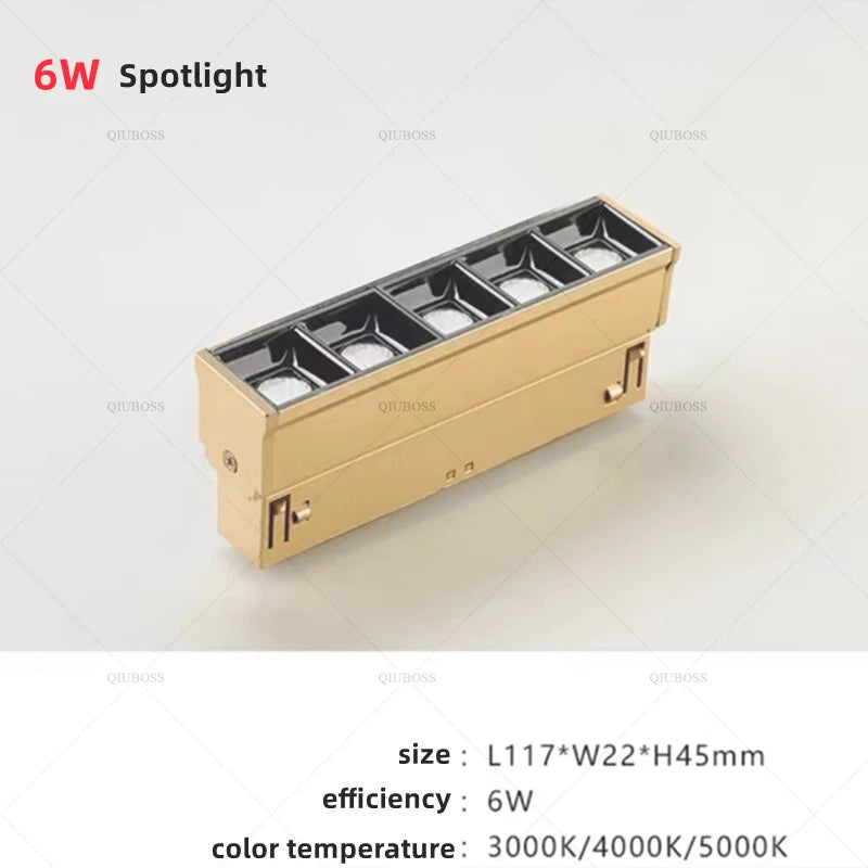 spot led magnétique pour éclairage intérieur moderne - vue 21 sur 28