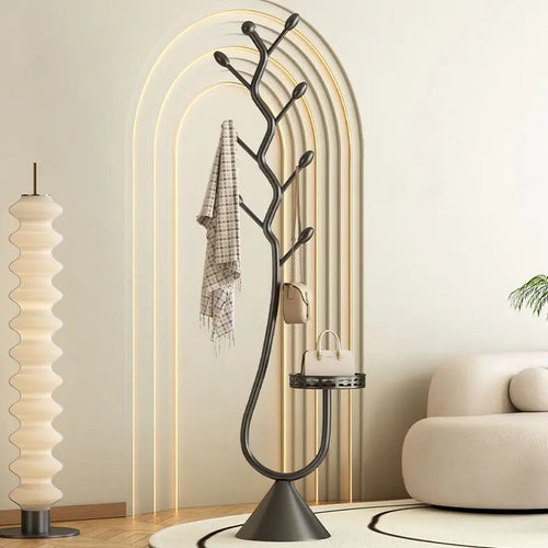 porte-manteau de sol élégant pour un rangement pratique et stylé - vue 4 sur 9