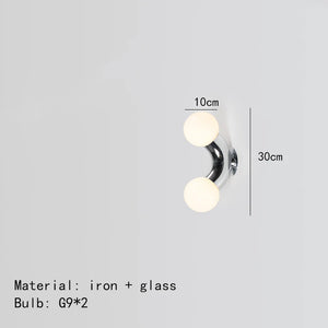 suspension en métal et verre blanc pour intérieur moderne