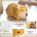 LED mignon Corgi veilleuses capteur tactile animaux lampe de nuit Silicone chien pour enfants enfant cadeau chambre chevet décor bébé lumière