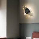applique murale led ronde moderne décorative pour intérieur