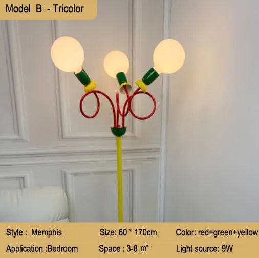 Lampadaire design LED art déco - vue 8 sur 8