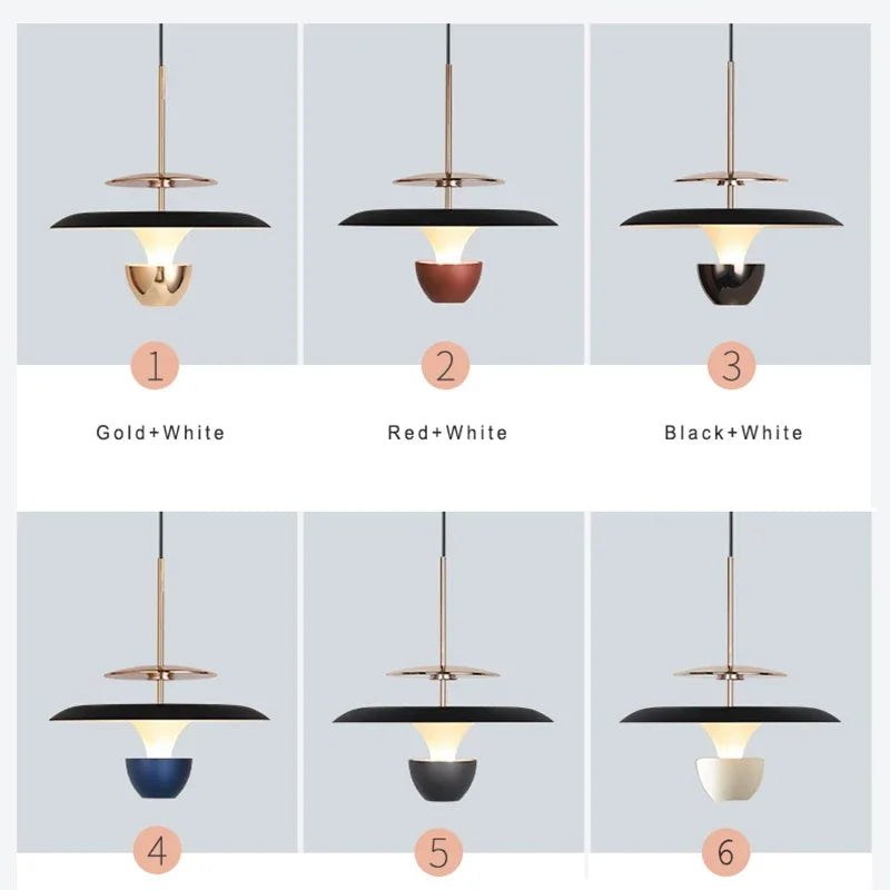 nouvelle suspension LED lustre pour cuisine île - vue 6 sur 12