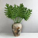 Set of 2 realistic touch artificial plants for indoor decoration