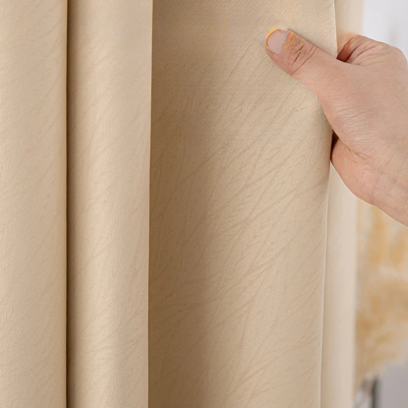 Rideau occultant léger motif floral style moderne salon