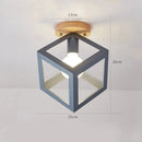 plafonnier nordique en bois luminaire créatif décoration moderne