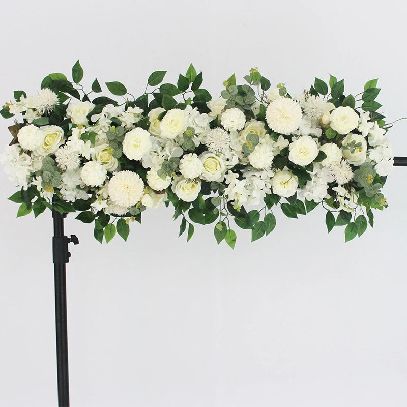 décoration murale fleurs artificielles pour mariage et événements - vue 3 sur 12
