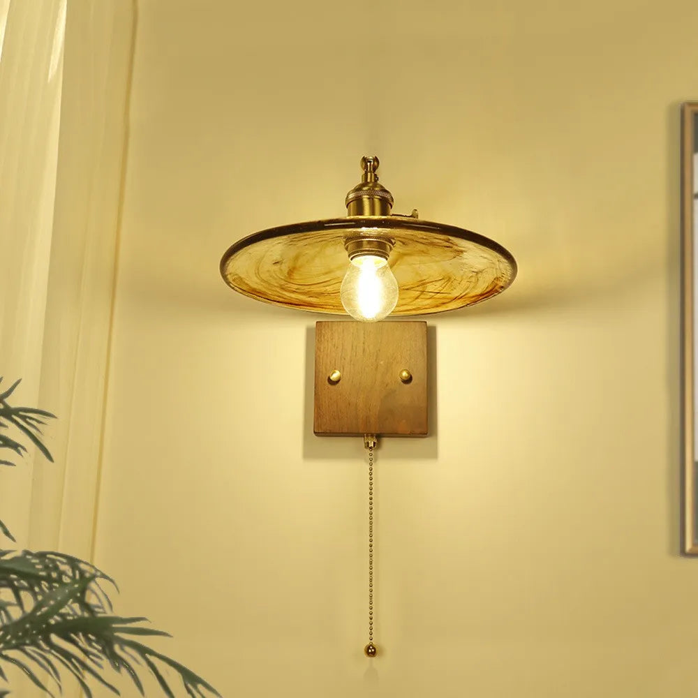applique murale vintage design en verre pour intérieur élégant - vue 4 sur 9