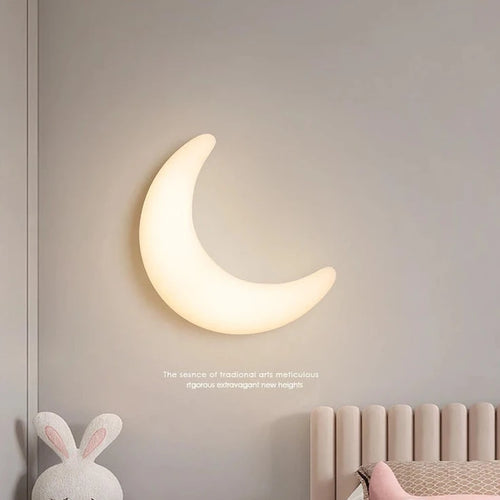 applique murale led en croissant d'intérieur simple