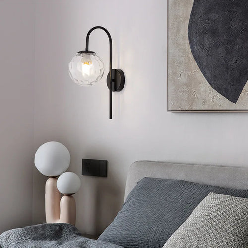 applique murale led boule créative salon couloir - vue 5 sur 9