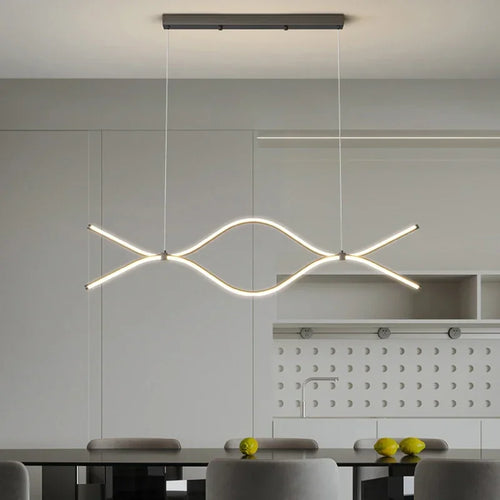 suspension LED design moderne pour restaurant
