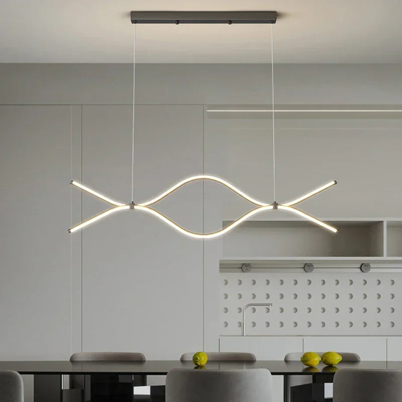 suspension LED design moderne pour restaurant - vue 4 sur 16