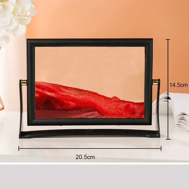 peinture artistique en mouvement sur sable créatif décoratif