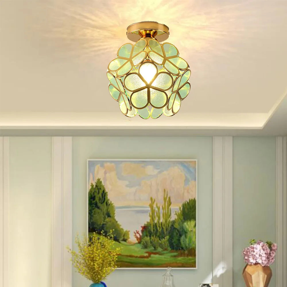 plafonnier led moderne acrylique design pour intérieur lumineux - vue 5 sur 6