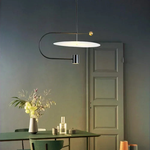 Minimalist Nordic acrylic chandelier for modern decoration - vue 3 sur 14